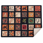 OHSIO Vintage Patchwork Quilted Sofa Cover – Non-Slip Sectional Couch Throw