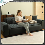 OHSIO Corduroy Plaid High-Density Non-Slip Pet Sofa Cover