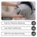 OHSI0 Ultrasonic Square Non-Slip Stain-Resistant Recycled Fleece Sofa Cushion
