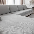 Thick Fleece Modular Sofa Cushion Cover - Pet Friendly Washable Slipcover - size and measurement guide