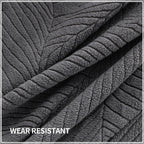 OHSIO Couch Covers for Sectional Sofa, Washable Stretch Soft Sofa Cushion Covers L Shape Sofa Slipcovers Anti Slip Furniture Decor Protector for Pets
