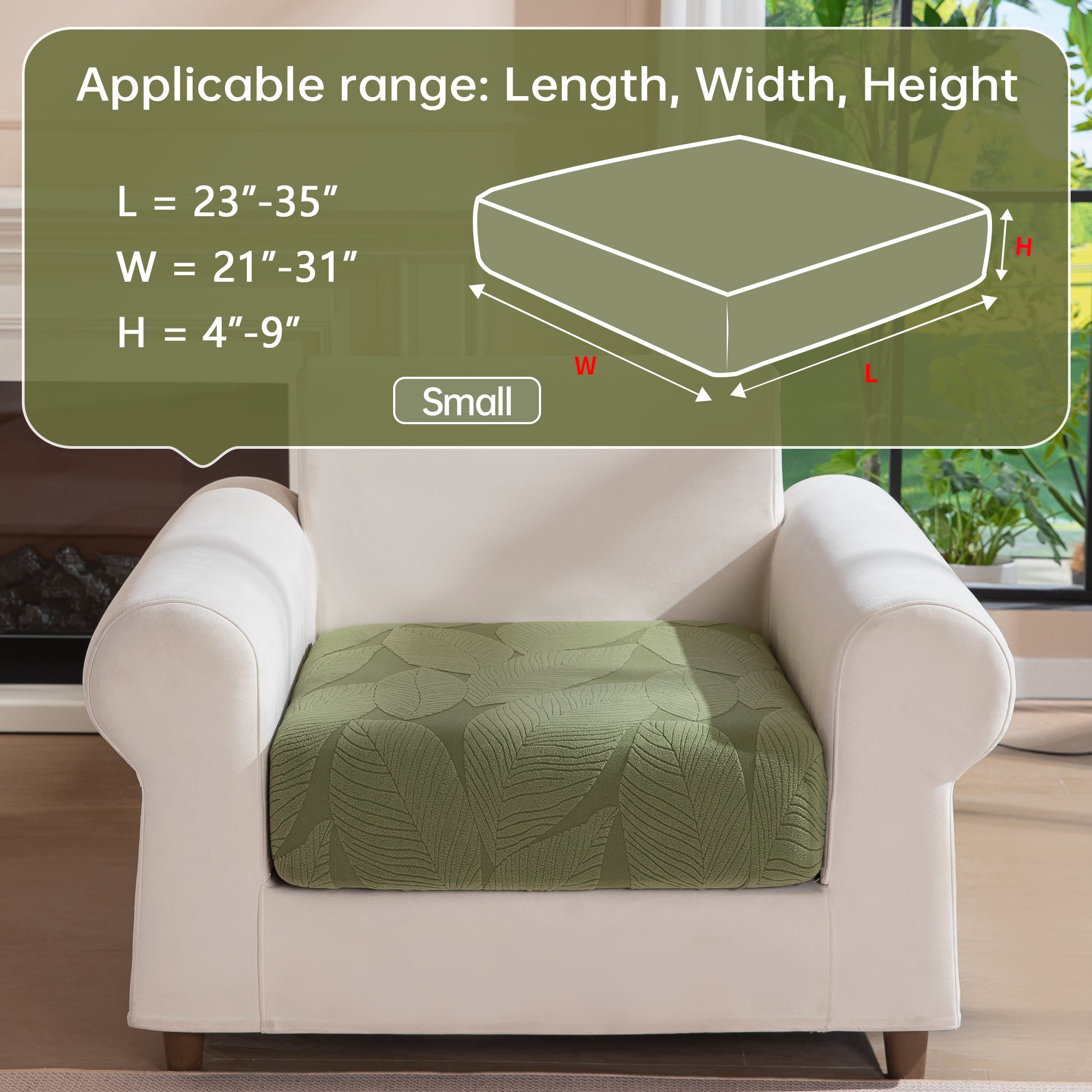 OHSIO Couch Covers for Sectional Sofa, Washable Stretch Soft Sofa Cushion Covers L Shape Sofa Slipcovers Anti Slip Furniture Decor Protector for Pets