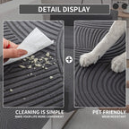 Thick Fleece Modular Sofa Cushion Cover - Pet Friendly Washable Slipcover - easy installation
