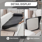 Thick Fleece Modular Sofa Cushion Cover - Pet Friendly Washable Slipcover - pet-friendly furniture protection