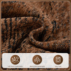 OHSIO Wenhe Soft Plush Sofa Throw Cover – Non-Slip Washable Couch Protector