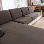 OHSIO Water-Resistant Stretch Modular Cushion Cover - sofa fit and coverage
