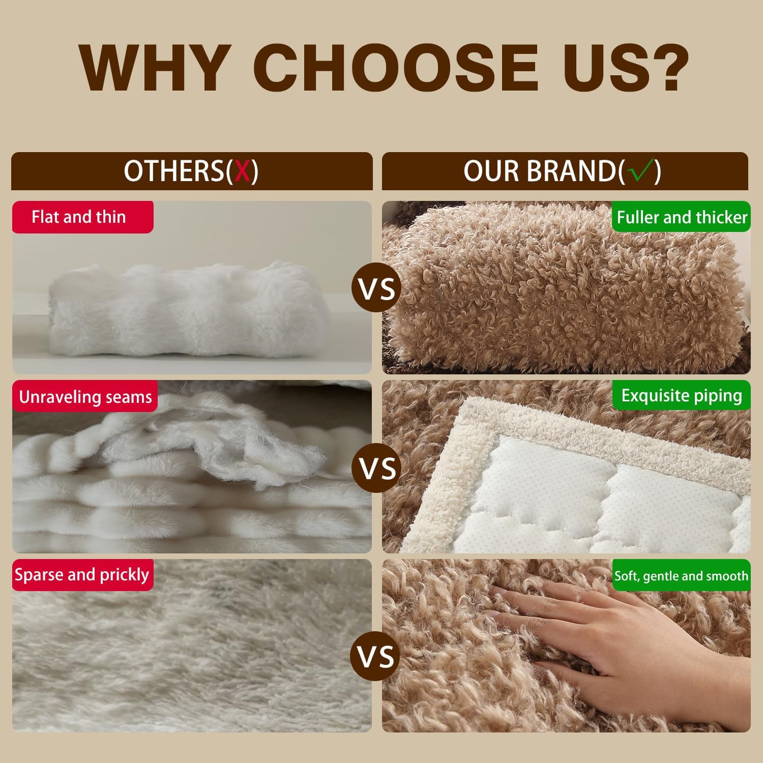 OHSIO Teddy Fleece Non-Slip Pet Couch Cover - machine-washable care