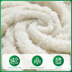 OHSIO Couch Cushion Covers, Super Soft Thicker Fleece Sofa Cover Stretch Sectional Sofa Slipcover Washable Pet Friendly Anti-Slip Stain Resistant Furniture Cover for Home