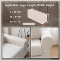 OHSIO SKU 222 SFL222-QIUS-IY-FS Ivory / 1 Armrest Cover