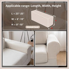 OHSIO SKU 222 SFL222-QIUS-IY-FS Ivory / 1 Armrest Cover
