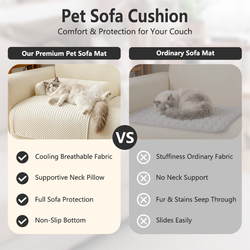 OHSIO Cooling Pet Sofa Protector Mat – Breathable, Non-Slip & Washable – product view 2